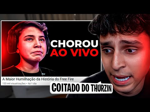 Nobru reagindo ao meu vídeo: A Maior Humilhação da História do Free Fire