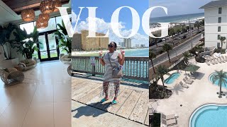 TRAVEL VLOG: Panama City Beach | Too Many Drinks | They’re HomeGoods Is The Best | Beautiful Hotel