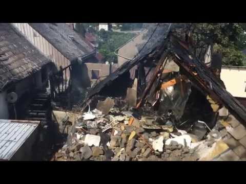 Großbrand zerstört drei Gebäude in Gevenich