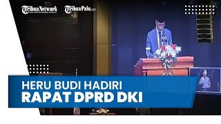 Setelah Dilantik Jadi Pj Gubernur DKI Jakarta, Heru Budi Hartono Hadiri Rapat Paripurna DPRD