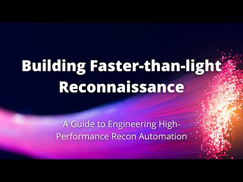 Building Faster Than Light Reconnaissance