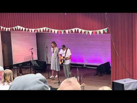 Ida Hallquist & Malte Hallquist- cover of Kent - Sverige live at stavnäs visfestival 20230701
