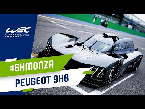 プジョーの新型WECマシン「9X8ハイパーカー」が登場 WEC 第3戦 モンツァ6時間レース