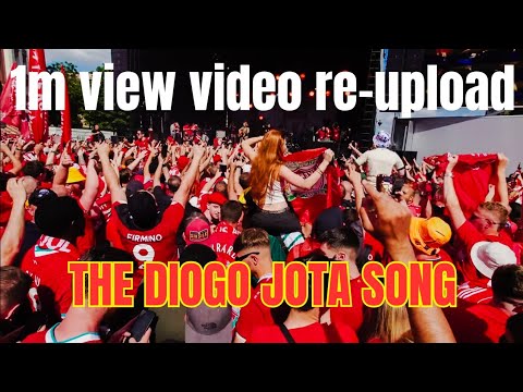 Diogo Jota Song // 60k Reds sing Oh his name is Diogo 🔴🇵🇹🕊️ // Jamie Webster