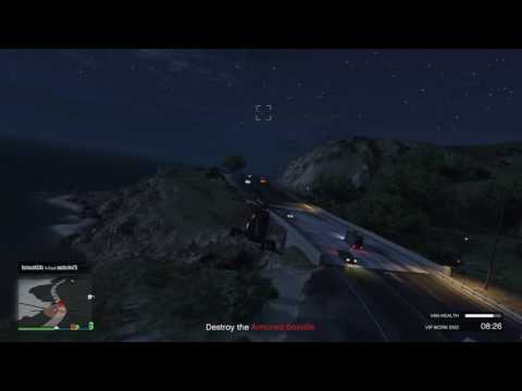 GTA Online PS4 - Chasing Down An Armoured Boxville. Fortified.
