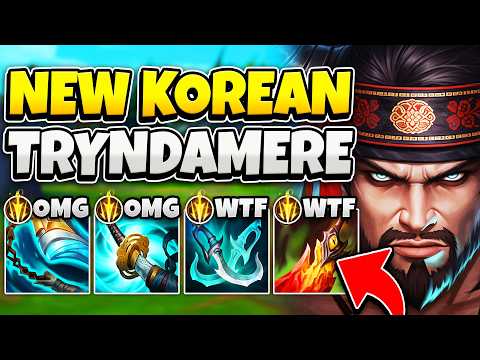 NEW SUPER KOREAN TRYNDAMERE BUILD IS TAKING OVER SEASON 16 (WTF THIS IS SO BROKEN)