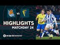 Highlights Real Sociedad vs Cádiz CF (0-0)