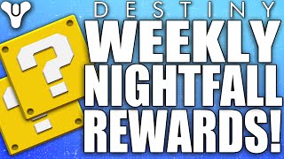 Destiny: 3x Nightfall Exotic & Legendary Looting Rewards