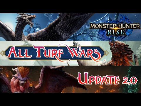 Monster Hunter Rise: All Turf Wars Part 3 (Elder Dragons Included)