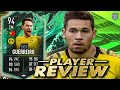 94 CM SHAPESHIFTERS GUERREIRO PLAYER REVIEW! SBC PLAYER - FIFA 22 Ultimate Team