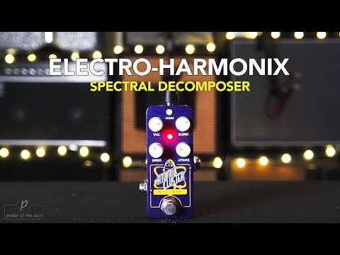 Electro-Harmonix Pico Atomic Cluster Spectral Decomposer 2025 - Present - Blue w/ Box, Manual, and 9V Plug image 9