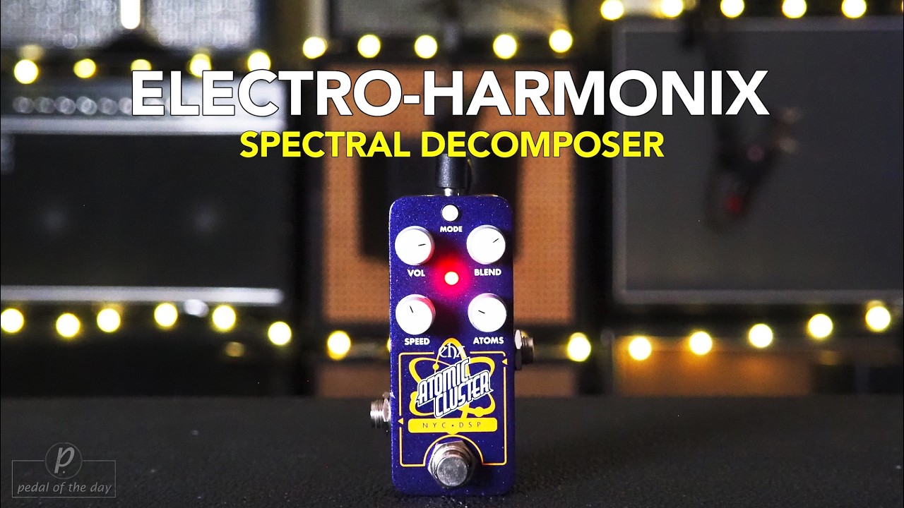 Electro-Harmonix // Pico Atomic Cluster Spectral Decomposer Glitch Synth (Demo) - YouTube