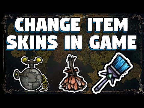How To Change an Item Skin in Game in Don't Starve Together - Clean Sweeper Don't Starve Together