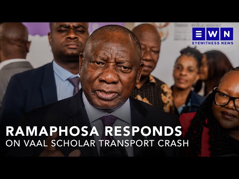 ‘We are pained’ – Cyril Ramaphosa responds to Vaal school children accident