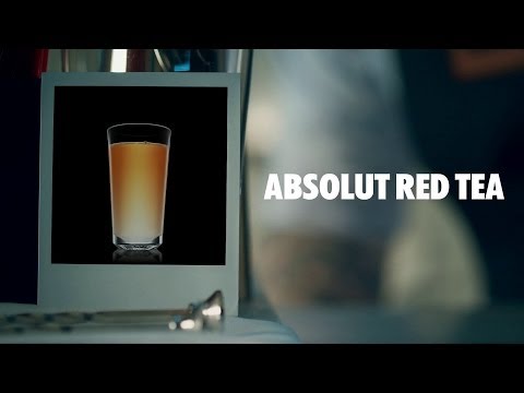 ABSOLUT RED TEA DRINK RECIPE - HOW TO MIX