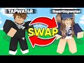 I Swapped Accounts With My GIRLFRIEND for 24 Hours.. (Roblox Bedwars)