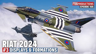RIAT 2024 Weekend: U-2, F-4 Phantom, E-3A Sentry, RC-135W, F-15QA ...