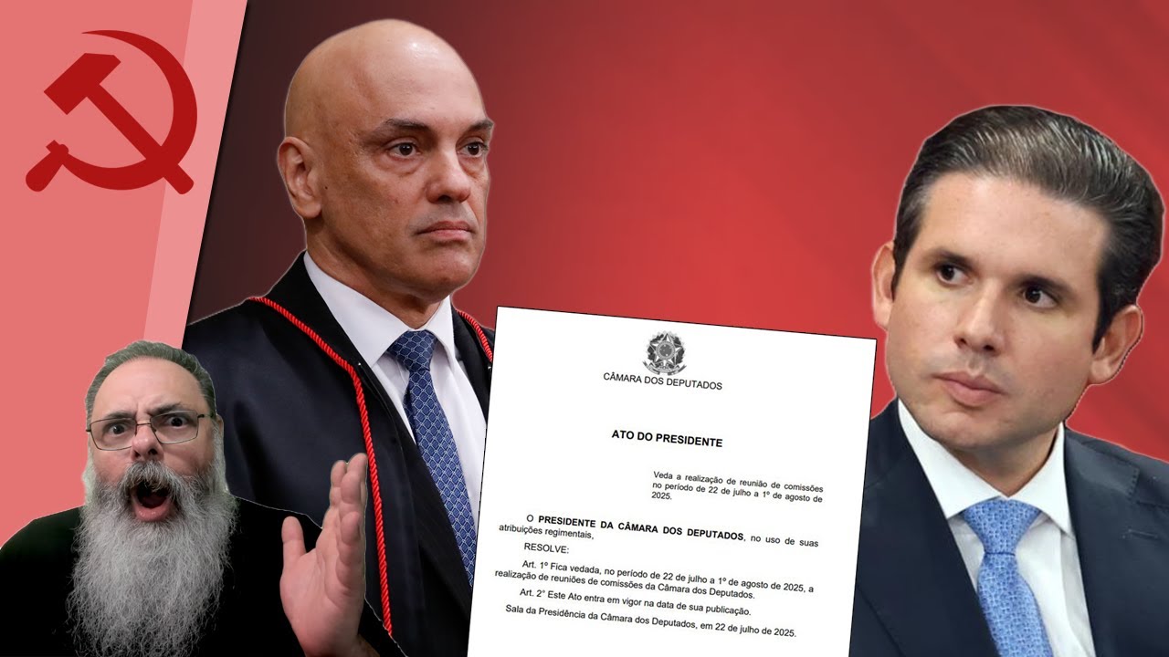 URGENTE: ALEXANDRE de MORAES MANDA e HUGO MOTTA FECHA o CONGRESSO: COMISSÕES dizem que VÃO FUNCIONAR