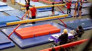 Bronze beam routine kick off meet 2009