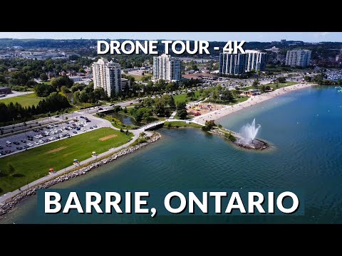 🌟 Discovering Barrie, Onario: A Captivating 4K Drone Adventure 🏞️
