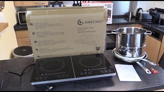 Induktionskochfeld 2 Platten AMZCHEF Kochfeld 2 Platten 3.500 Watt - Produktvorstellung