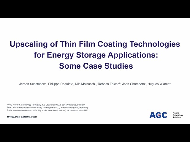 Upscaling of Thin Film Coating
