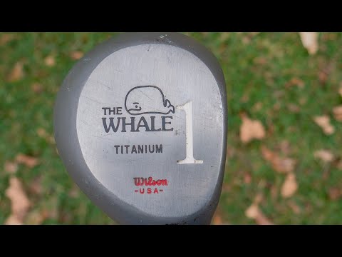 1993 Wilson The Whale Titanium Driver - The Vintage Golfer