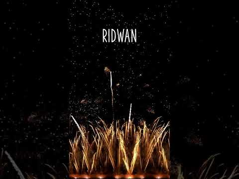 HAPPY BIRTHDAY RIDWAN !