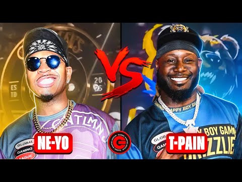 T-Pain fights Ne-Yo in EPIC Global Gaming League showdown!