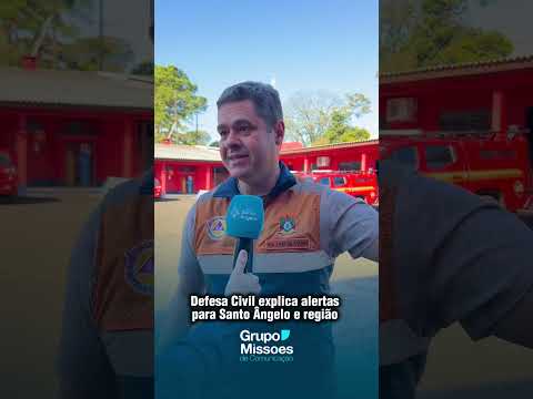 Defesa Civil explica alertas para Santo Ângelo e região