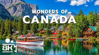 Wonders of Canada- Exploring Epic Mountains, Waterfalls & Beautiful Coastal Scenery| Travel Video 4K