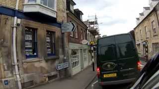 preview picture of video 'A Ride Through Nailsworth in Gloucestershire (With Olympic Gold Post Boxes)'