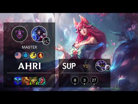 Ahri Support vs Veigar - NA Master Patch 11.14