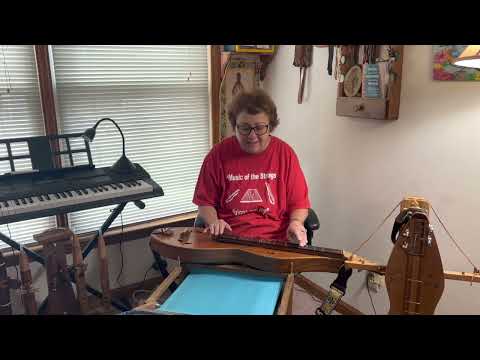 Angel Gabriel with Mountain Dulcimer