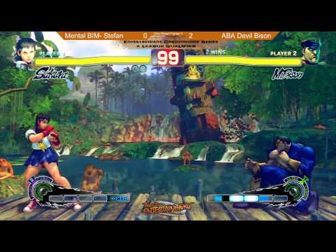 À League Qualifiers USF4: Mental BIM-Stefan [Sakura] vs ABA Devil Bison [M.Bison] FT5