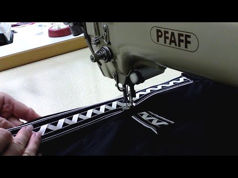 Concealed Hidden Button Placket with Ribbon Stitching - Lilo Siegel