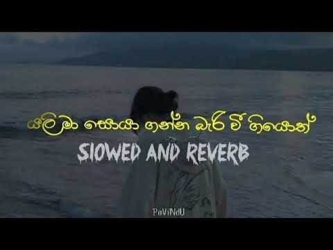 Yali Ma Soya Ganna Bari wi Giyoth - Slowed + Reverb
