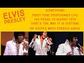 Elvis Presley - Something - 10 August 1970, Opening Show (First time performed live)