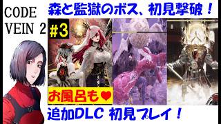 【コードヴェイン2/CODE VEINⅡ】追加DLC『Mask of Idris』ストーリー初見プレイ #3 【中性声訛り女性実況】リヴと温泉♪ ボス・邪眼の祈り子、腐敗した救世主【アクションRPG】