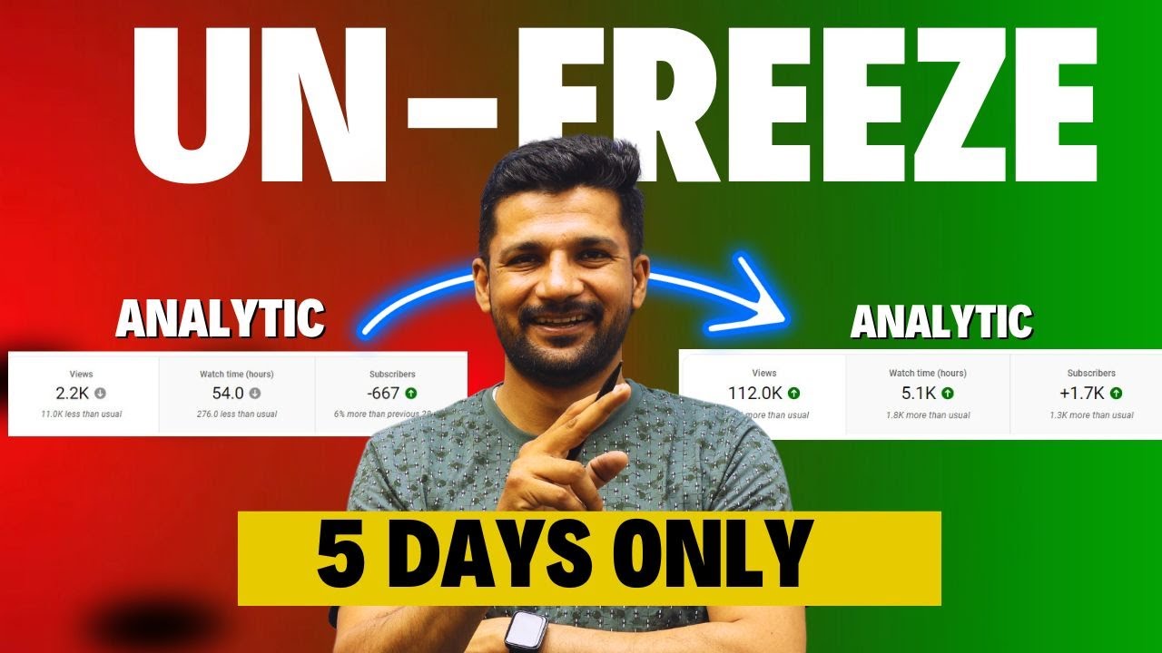 UNFREEZE Your YouTube Channel in Just 5 Day's | YouTube Channel Unfreeze Kaise Kare 2024