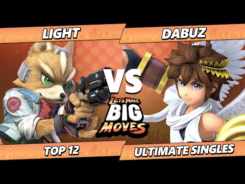 LMBM 2023 - Light (Fox) Vs Dabuz (Pit, Olimar) SSBU Ultimate Tournament