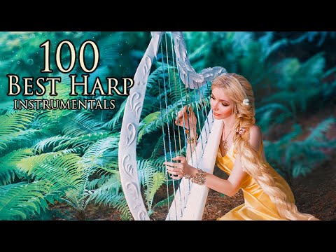 Most Heavenly Music 💝 100 of our Best Harp Instrumentals 💝 Most Relaxing Music