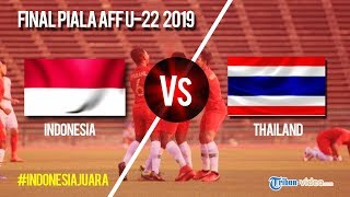 Live Streaming Babak Kedua Laga Final Piala AFF U-22 Indonesia Vs Thailand