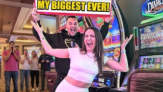 A WIN SO MASSIVE IT Made Casino History For Us!
