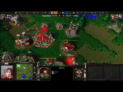 DragonRider (Orc) vs TH000 (UD) -  WarCraft 3 - Recommended - WC2719