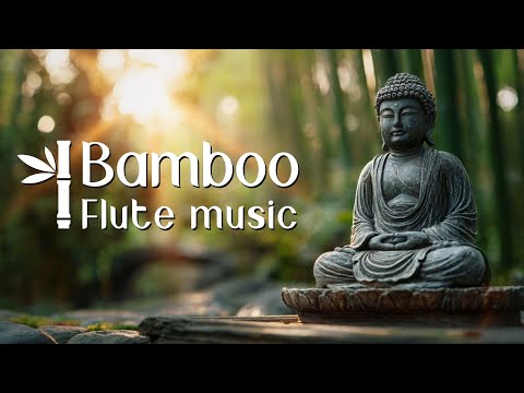 Zen Garden Serenity • Bamboo Flute Nature Music • Peaceful Soothing Zen Flute Music
