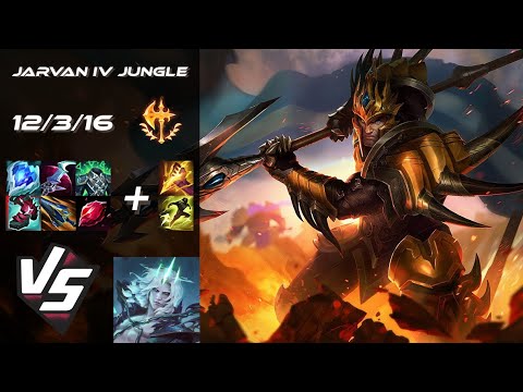 JUNGLE Jarvan IV vs Viego - EU Challenger Patch 25.21