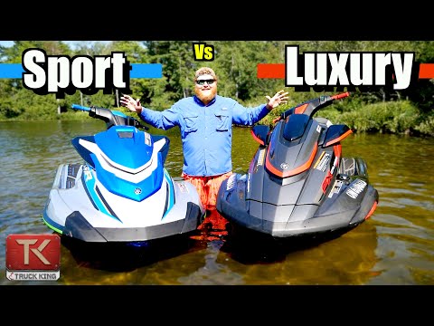 Yamaha Waverunners Compared! FX Cruiser vs GP1800R HO - Drag Race, Handling and More!