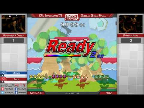 CFL Smackdown 172 Melee - Hungrybox + Crunch vs Panda + Kaike - Doubles GF