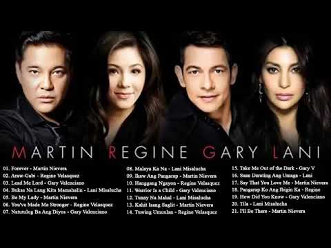 Martin Nievera ,Regine Velasquez ,Gary V & Lani Misalucha OPM Tagalog Love Songs Playlist